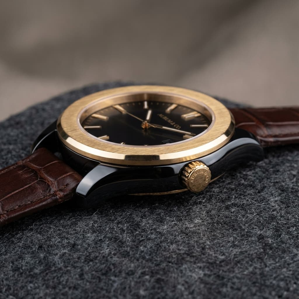 Royal Gold & Black Series Watch